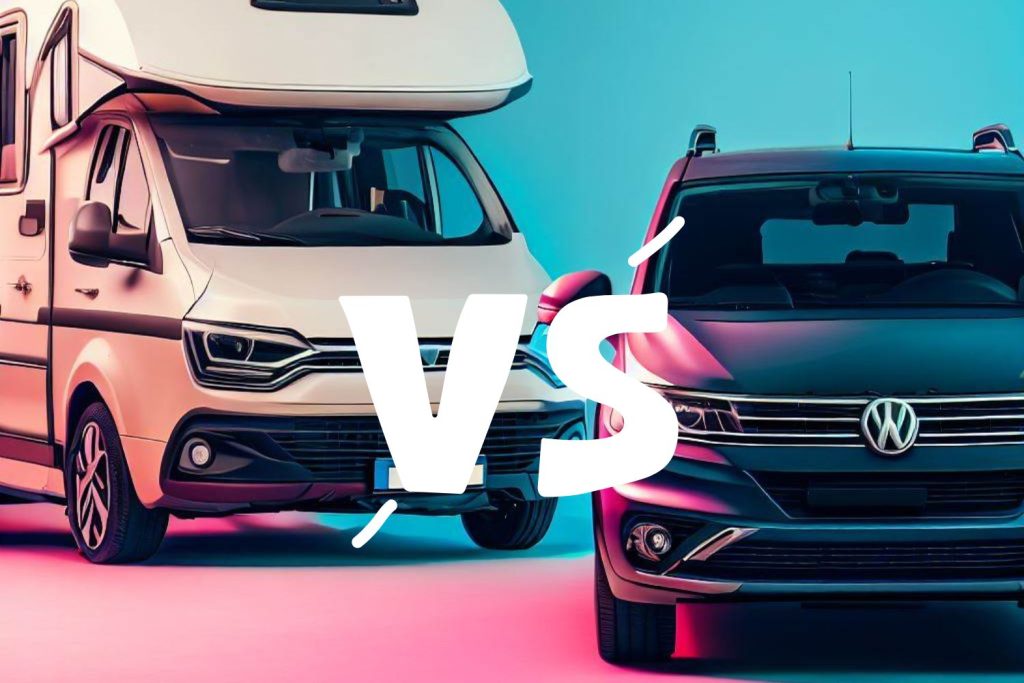 Furgonetas camper vs. autocaravanas